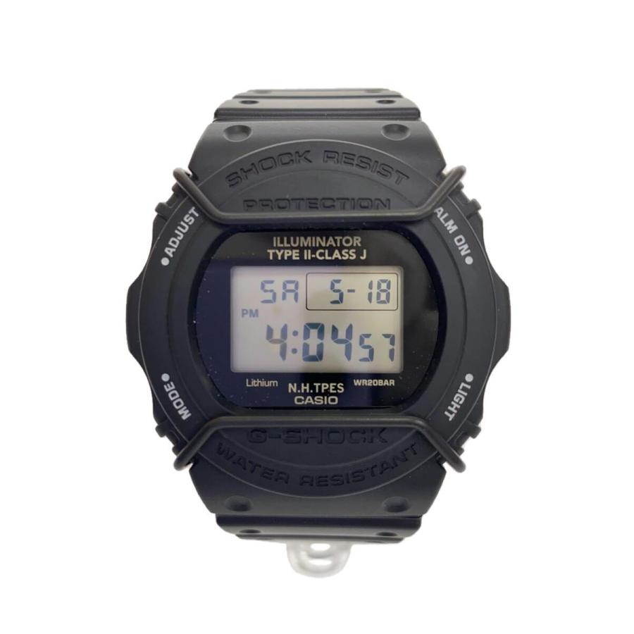 CASIO◇N.HOOLYWOOD/クォーツ腕時計/デジタル/ラバー/BLK/BLK CASIO◇N.HOOLYWOOD/クォーツ腕時計/デジタル/ラバー/BLK/BLK