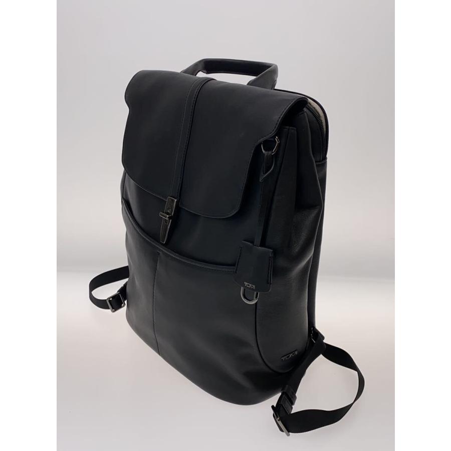 TUMI◇リュック/レザー/BLK/738009D : セカンドストリートYahoo