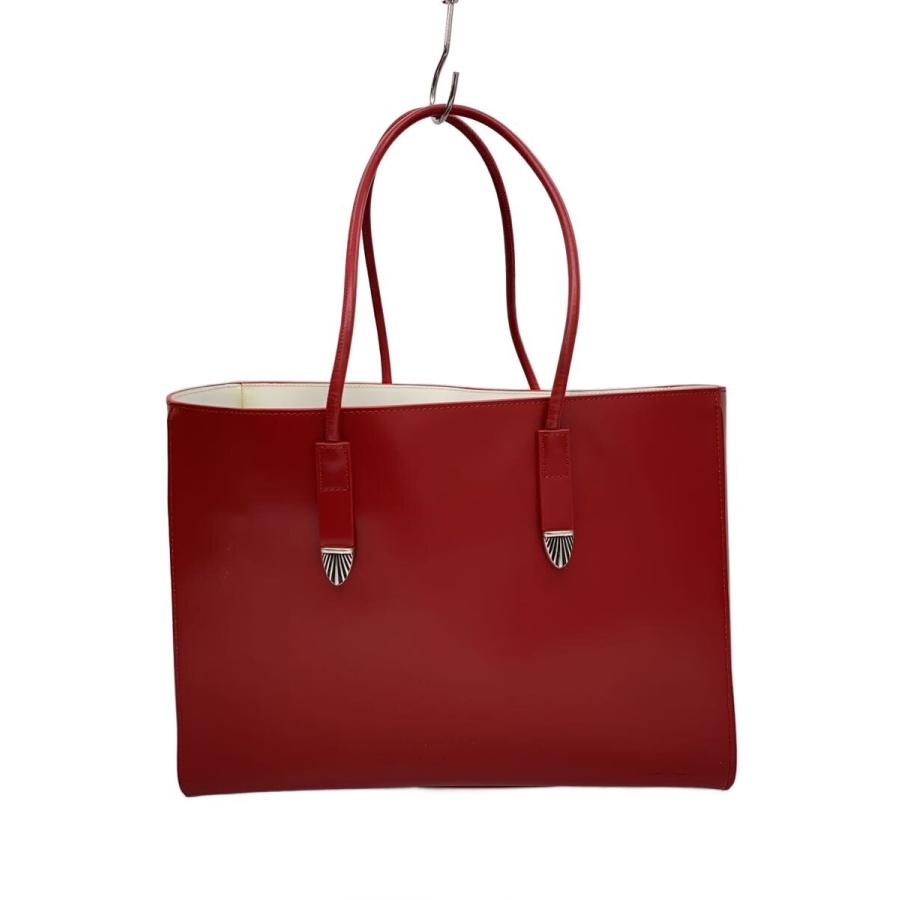 アンサーレッド トートバッグ TOGA◇トートバッグ/レザー/RED// : セカンドストリートYahoo!店