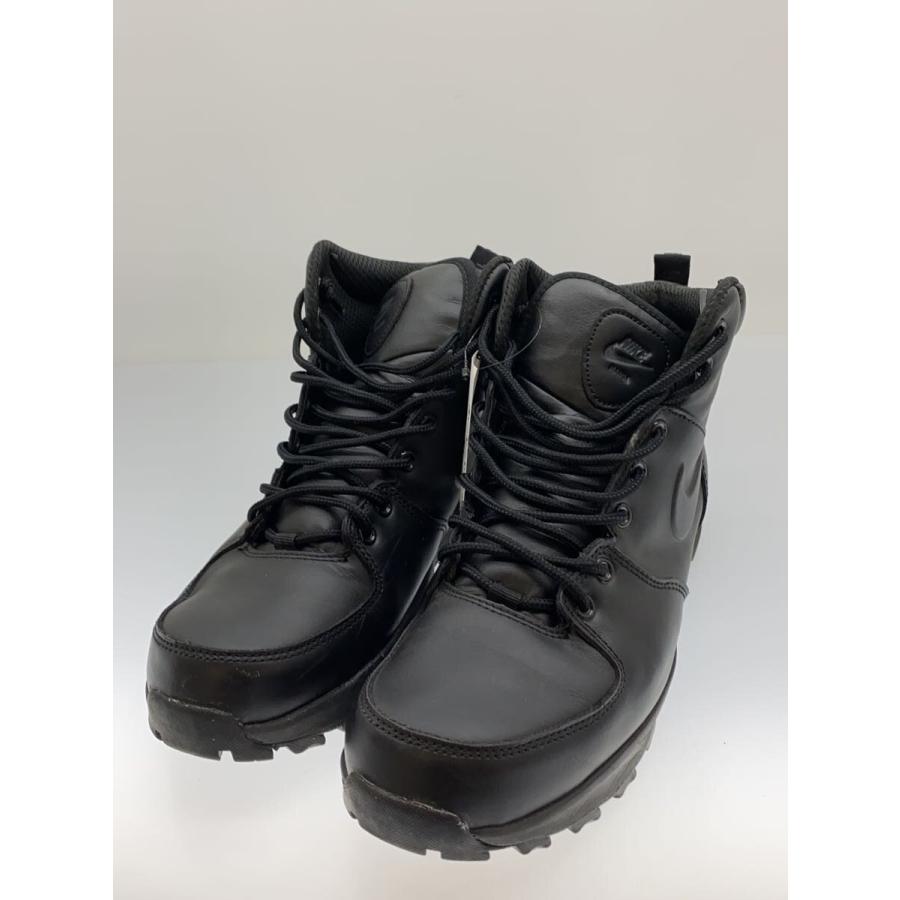 NIKE◇MANOA LEATHER/マノアレザー/ブラック/454350-003/27.5cm/BLK 