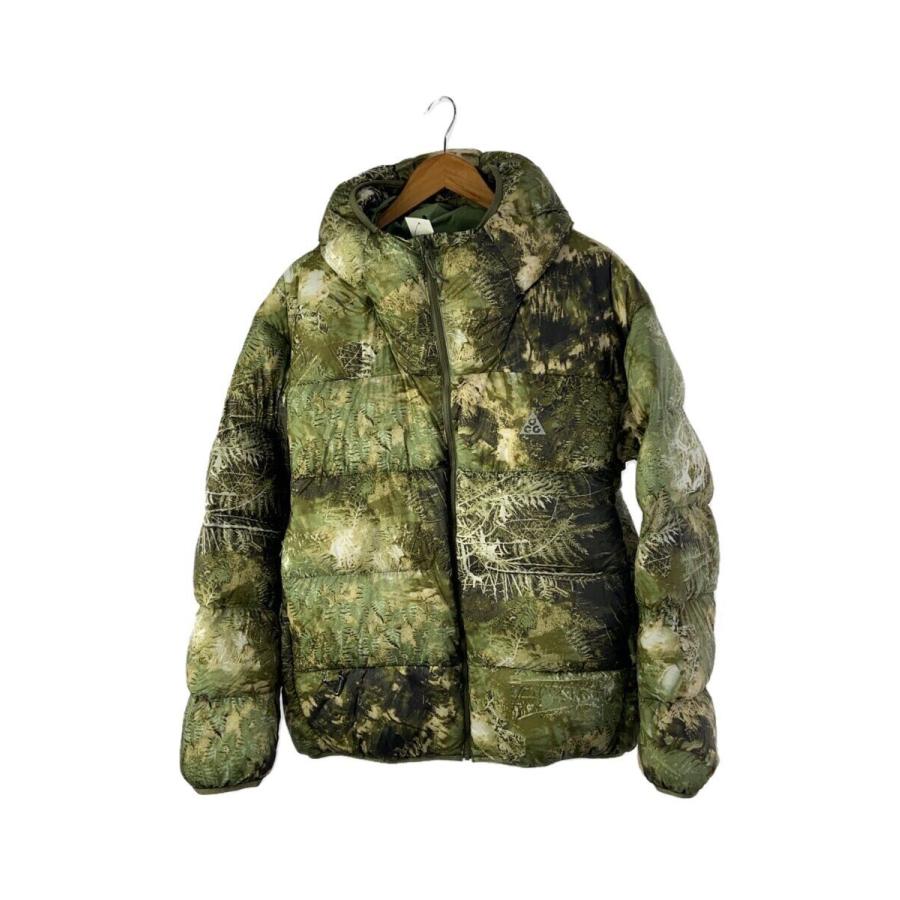 NIKE ACG◇ダウンジャケット/XL/ナイロン/マルチカラー/カモフラ 