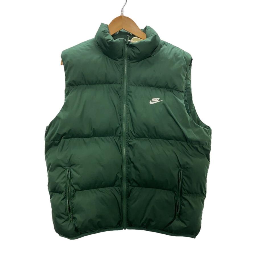 NIKE◇ダウンベスト/XL/ポリエステル/GRN/FB7374-323 NIKE◇ダウンベスト/XL/ポリエステル/GRN/FB7374-323