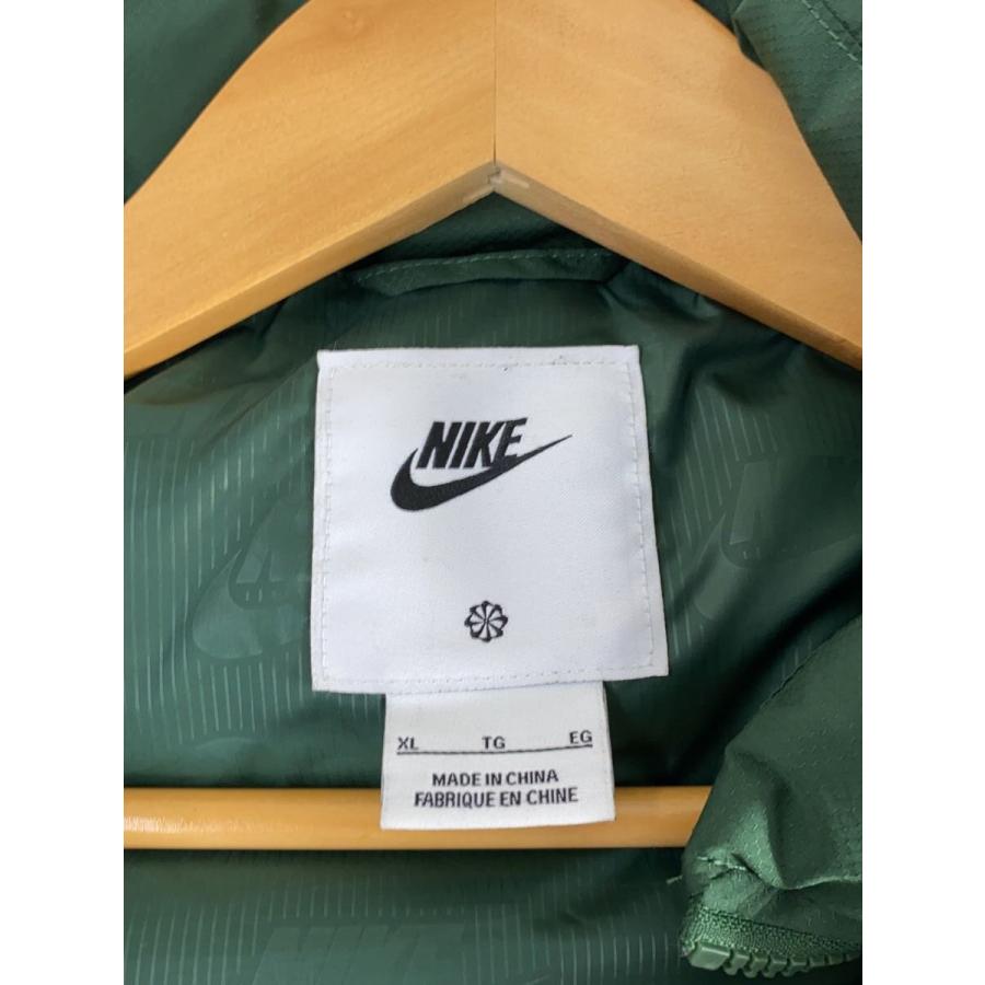 NIKE◇ダウンベスト/XL/ポリエステル/GRN/FB7374-323 NIKE◇ダウンベスト/XL/ポリエステル/GRN/FB7374-323