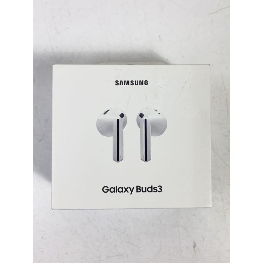 ★新品同様★【正規品】Galaxy Buds3 (SM-R530NZWAXJP) 完全ワイヤレスイヤホン Galaxy Buds3 White SM-R530NZWAXJP