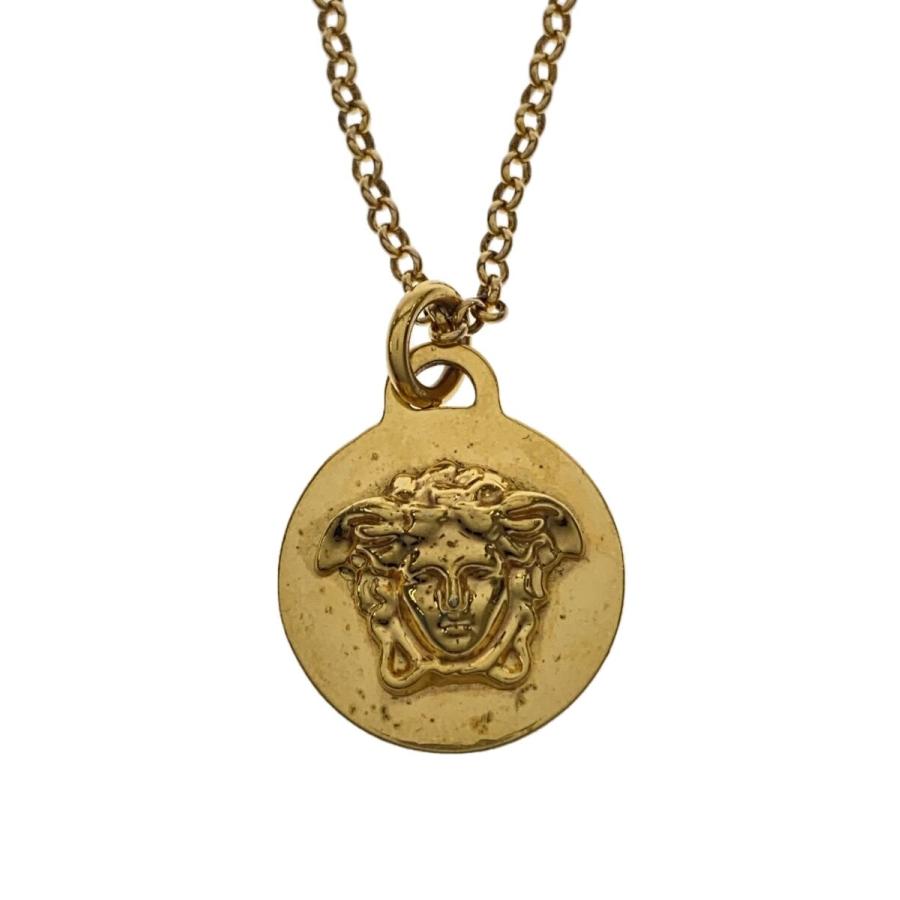 VERSACE◇ネックレス/--/GLD/トップ有/メンズ/ヴェルサーチェ