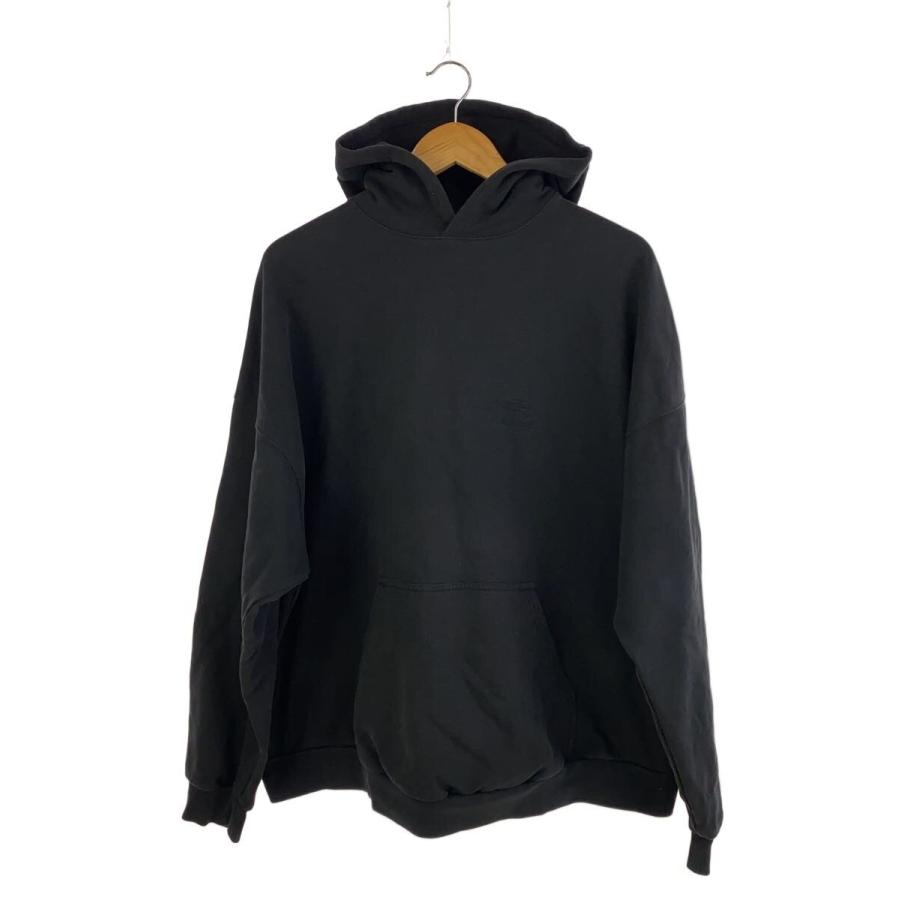 BALENCIAGA◇パーカー/L/ポリエステル/BLK/NJ92 674986 TLVA7 1361