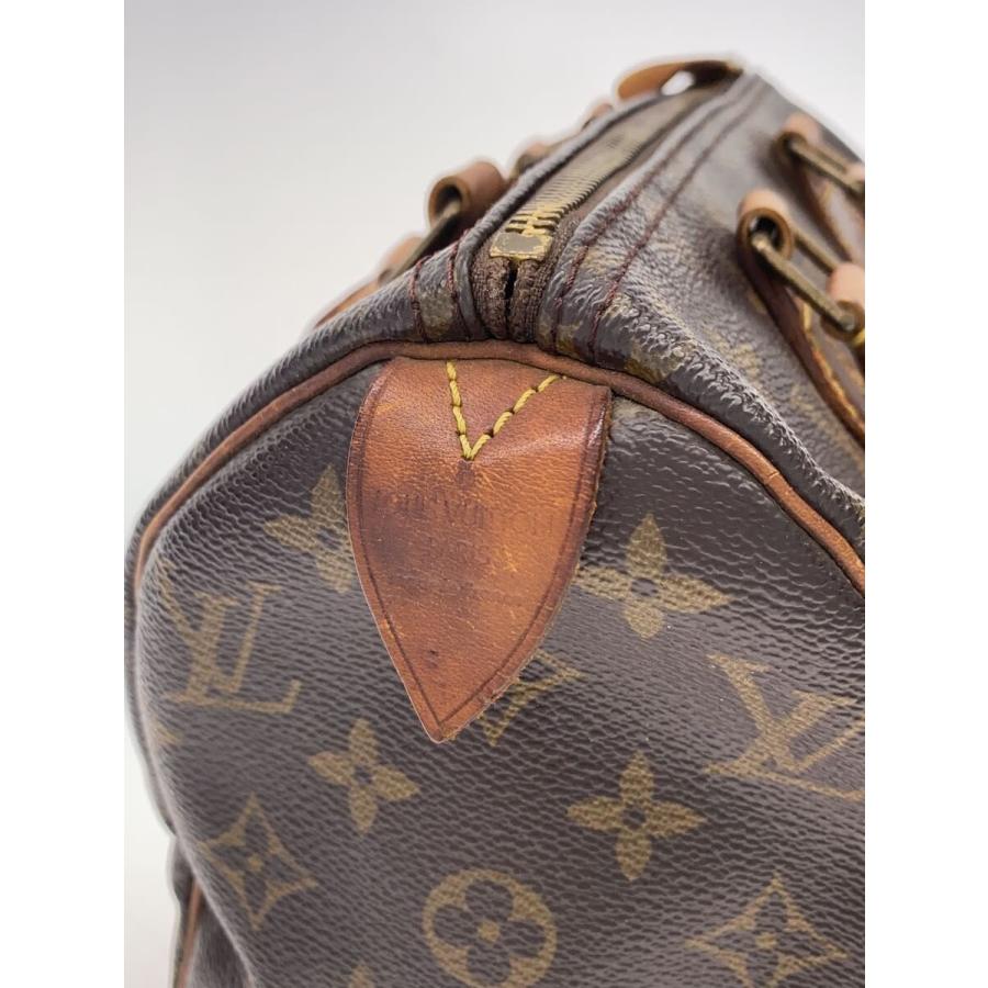 LOUIS VUITTON◇1)スピーディ25_モノグラム・キャンバス/PVC/BRW/LOUIS