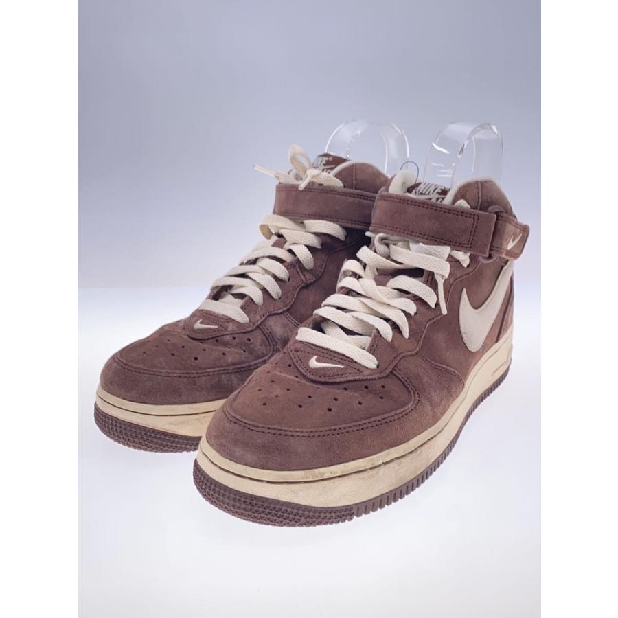 NIKE◇AIR FORCE 1 MID 07 QS_エアフォース ミッド QS/27cm/BRW 