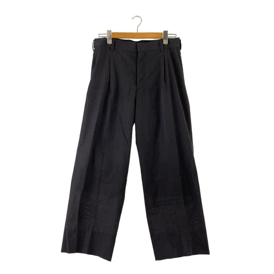 MAATEE&SONS◇スラックスパンツ/3/ウール/BLK/MT5103-0204A