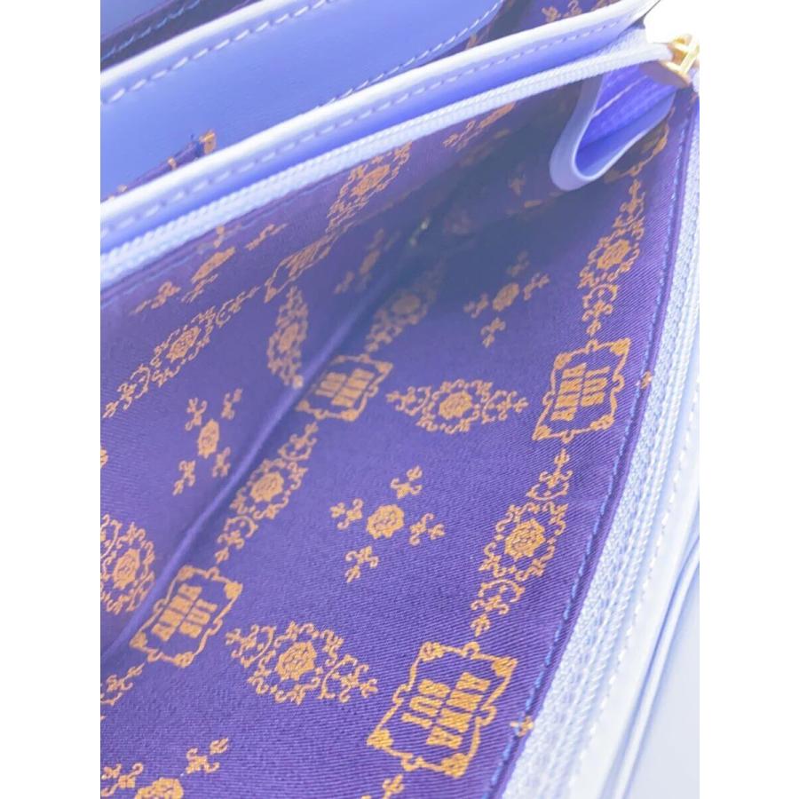 ANNA SUI◆長財布/牛革/ブルー/総柄/レディース/315811｜ssol-shopping｜05