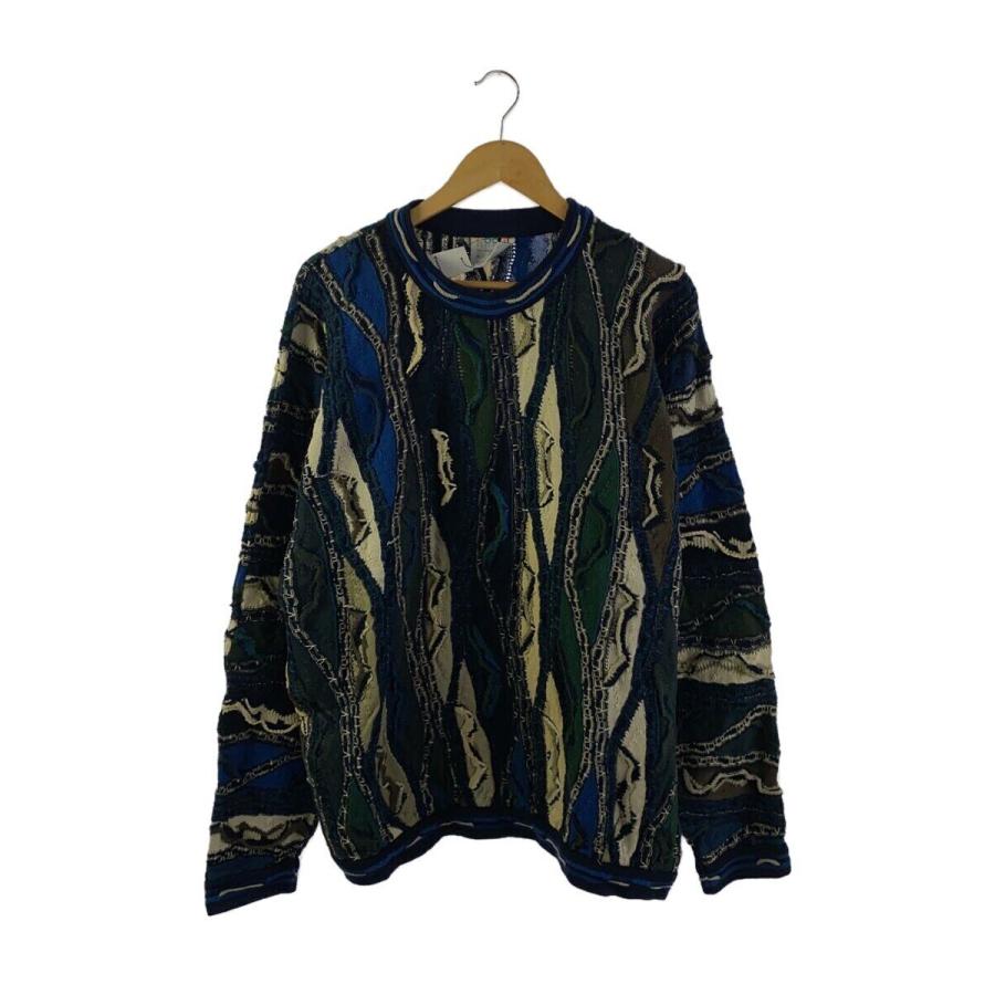 COOGI◇ニット・セーター(薄手)/XL/コットン/マルチカラー : セカンド 