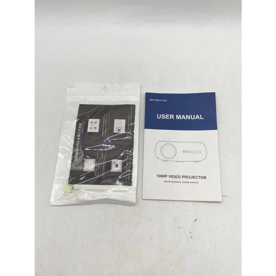 ONAVO AYO1 1080P プロジェクター ONOAYO ONO1 Native 1080P Projector Instruction Manual - Manuals+