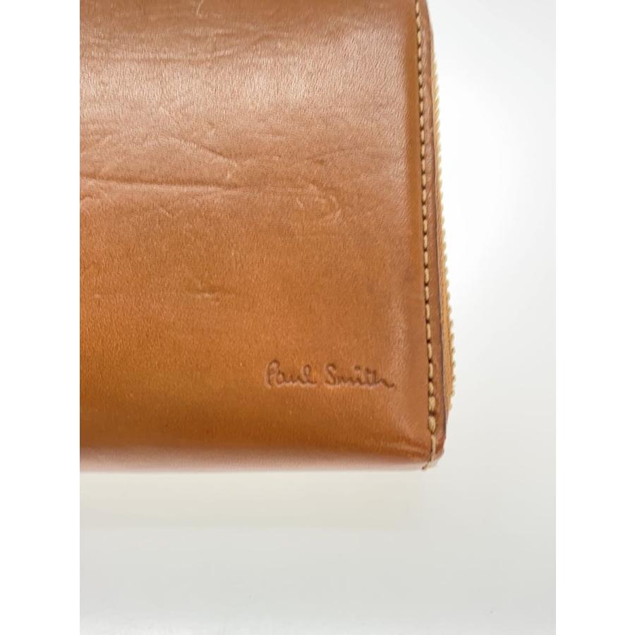 レディースファッション Paul Smith◇長財布/レザー/BRW/無地/メンズ/P488N