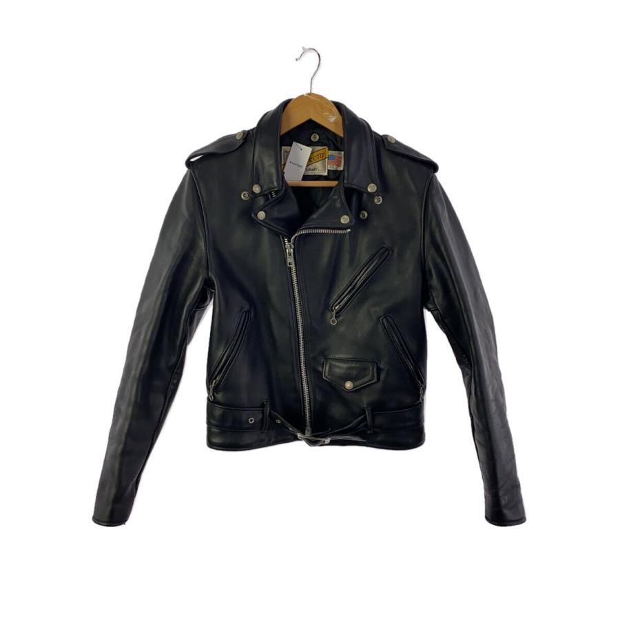 Schott ダブルライダースジャケット 36サイズ ブラック ショット(schott) ダブルライダース ファッションの検索結果 - 価格