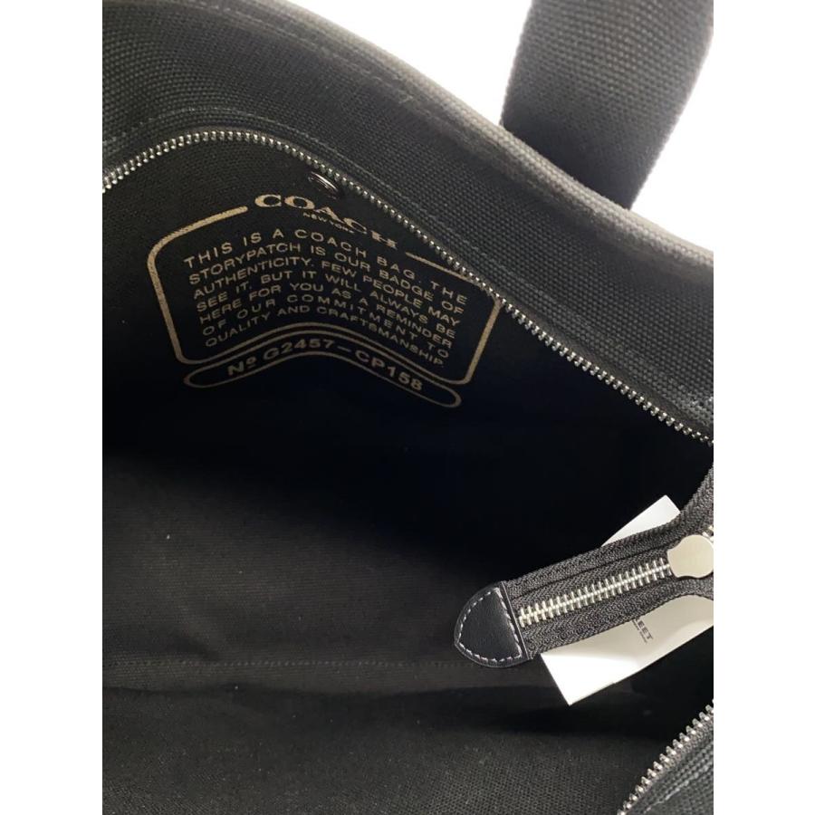 COACH◇カーゴ・トート/キャンバス/BLK : セカンドストリートYahoo!店