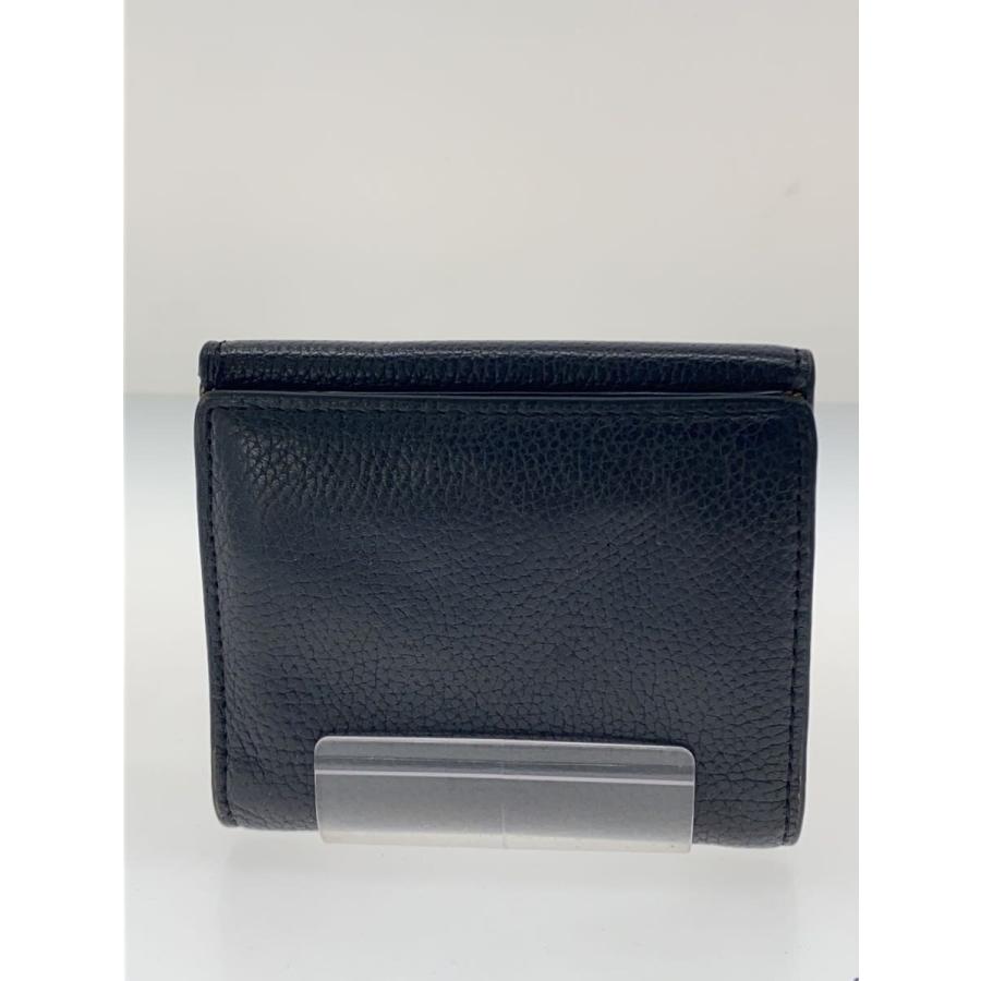 COACH◇2つ折り財布/--/BLK/無地/レディース/76527 : セカンド