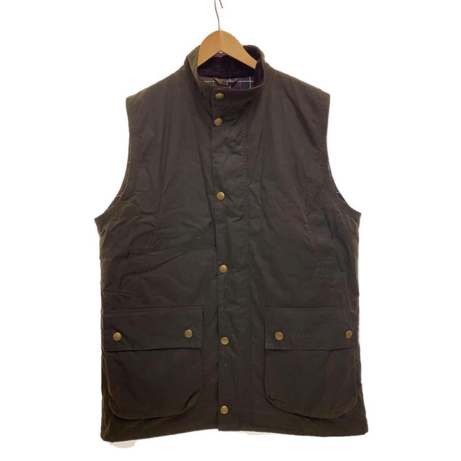 Barbour バブアー オイルドベスト ウエストモーランド グリーン 【公式