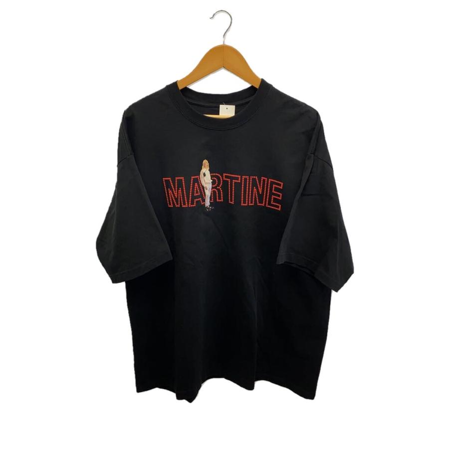 マーティンローズ/Tシャツ/L/コットン/ブラック : セカンドストリート