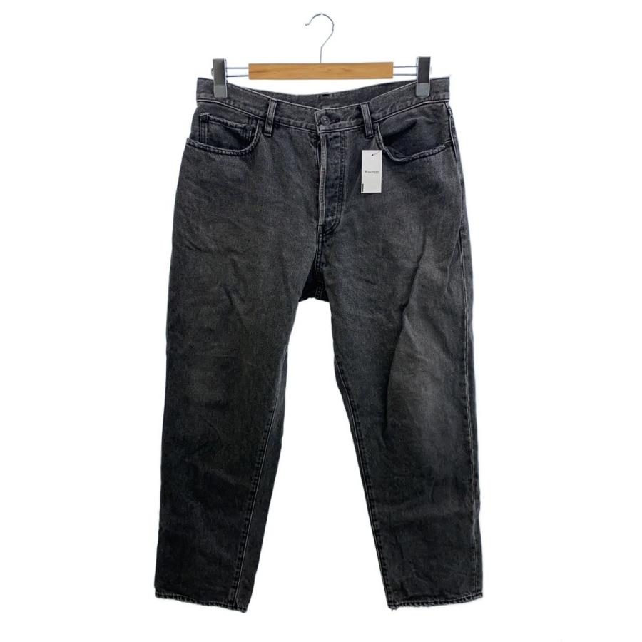 WACKO MARIA◇ストレートパンツ/L/コットン/BLK/MINEDENIM-WM-PT0195