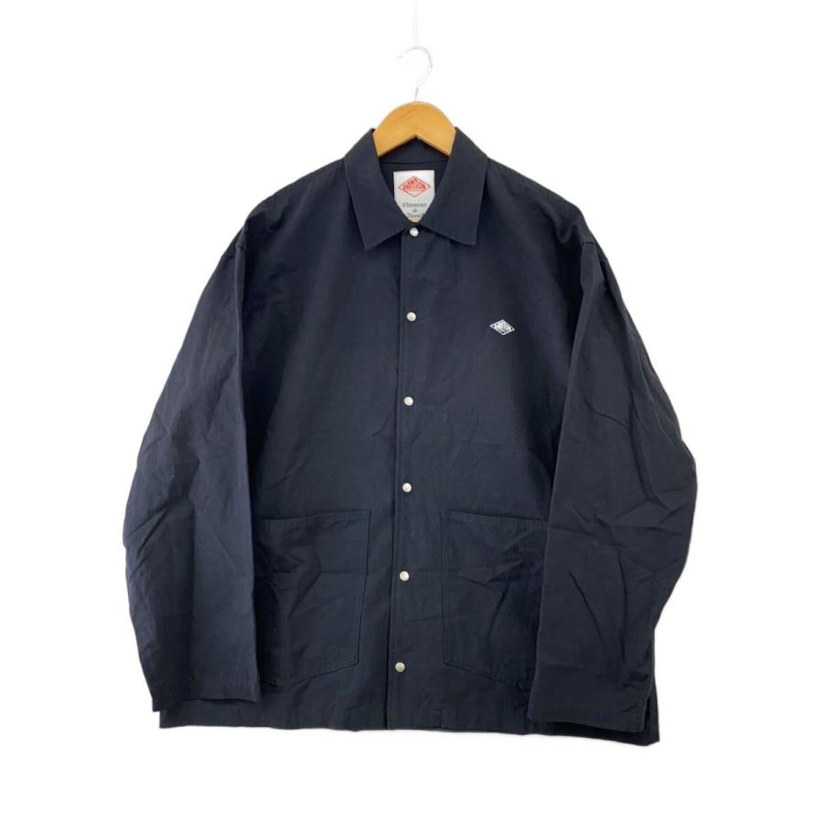 DANTON◇カバーオール/42/コットン/BLK/DT-B0240 WCL// : セカンド