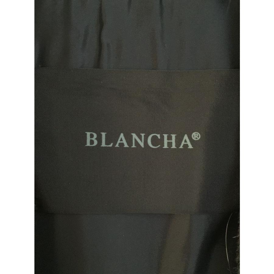 BLANCHA/ミンクファー切替ベスト/--/--/BLK/無地｜ssol-shopping｜03