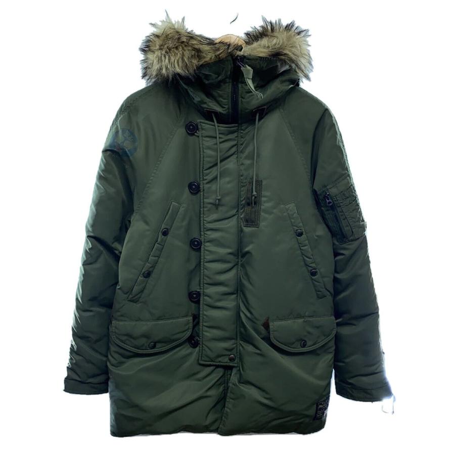 POLO RALPH LAUREN◇N-3B型/ダウンジャケット/XS/ナイロン/KHK
