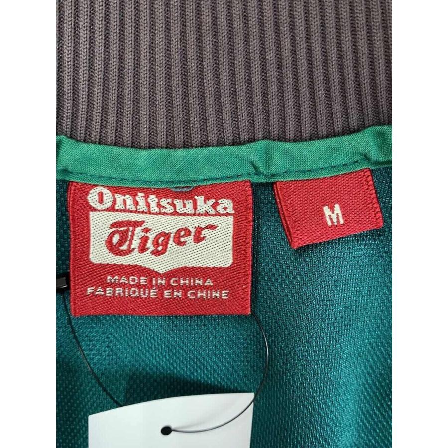 Onitsuka Tiger◇トラックジャケット/アームライン/グレーリブ/M Onitsuka Tiger◇トラックジャケット/アームライン/グレーリブ/M