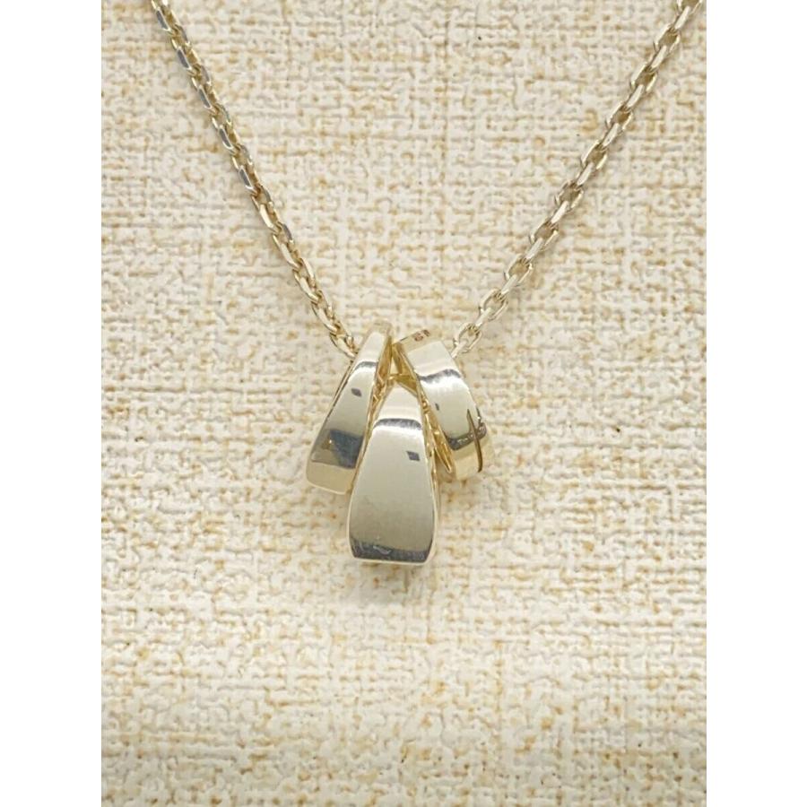 GUCCI◇ダイアゴナル インターロッキングG/ネックレス/ag925/SLV