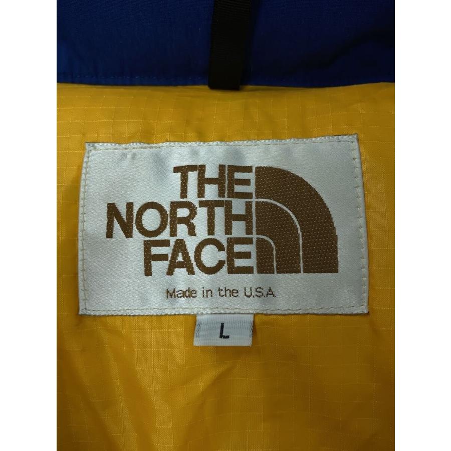 THE NORTH FACE◇茶タグ復刻/MADE IN USA/ダウンジャケット/L