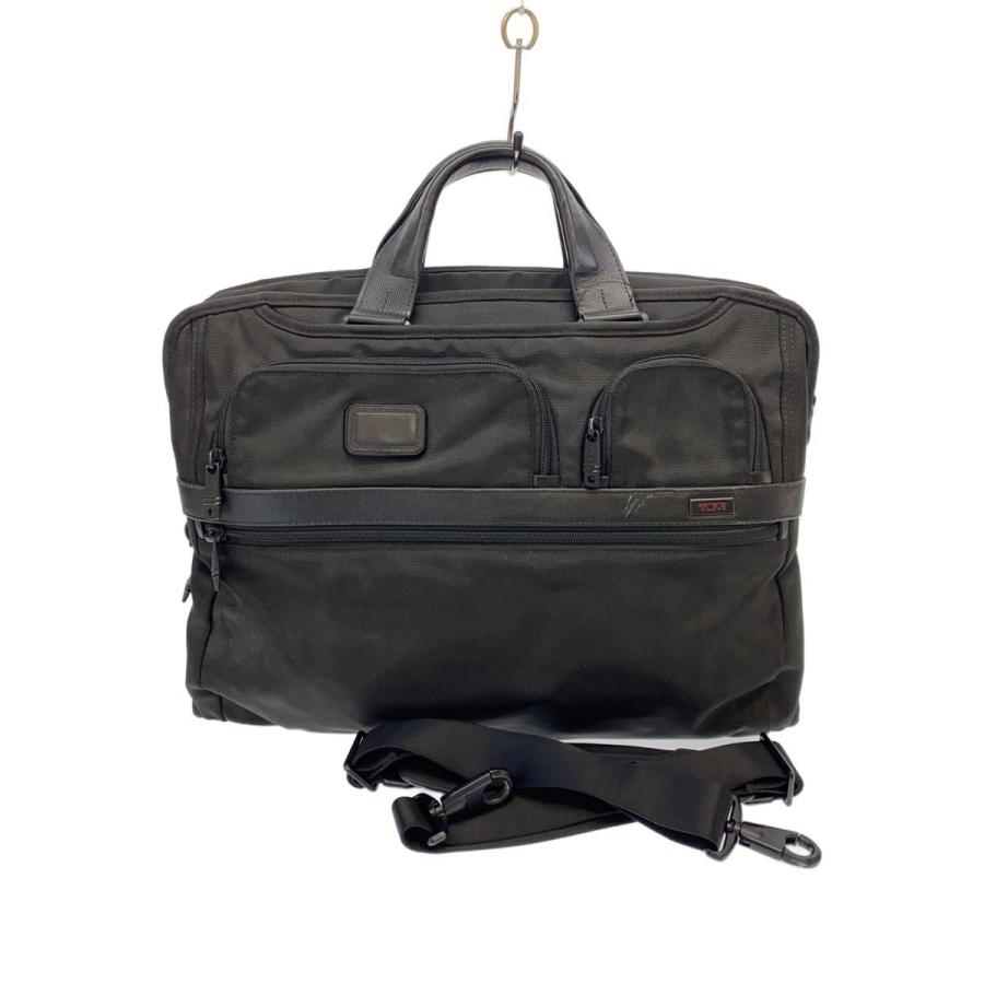 TUMI◇ALPHA 2/BLK/2611402/スレキズ有/ハンドル使用感有 : セカンド