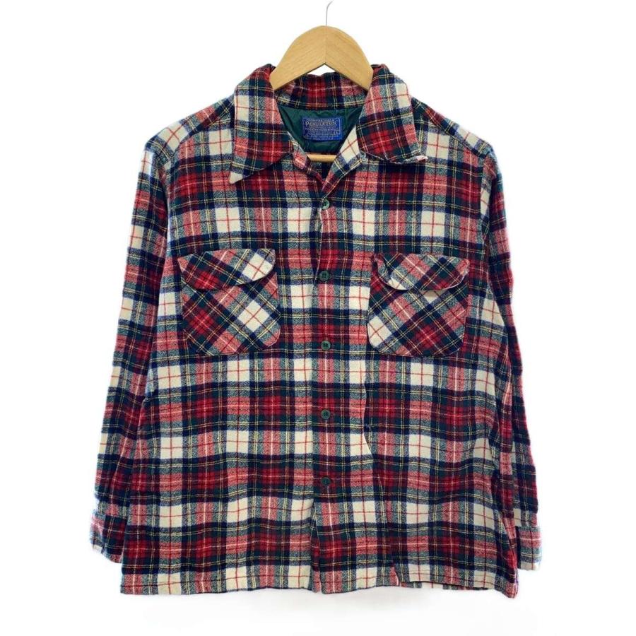 メンズ 70s PENDLETON 好配色 ボードシャツ 極上コンディション