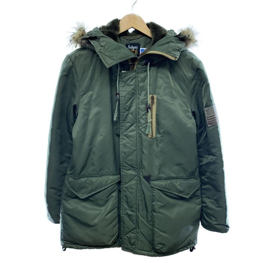 STUSSY◇×Schott/OLD STUSSY/N-3B/フライトジャケット/M/ナイロン