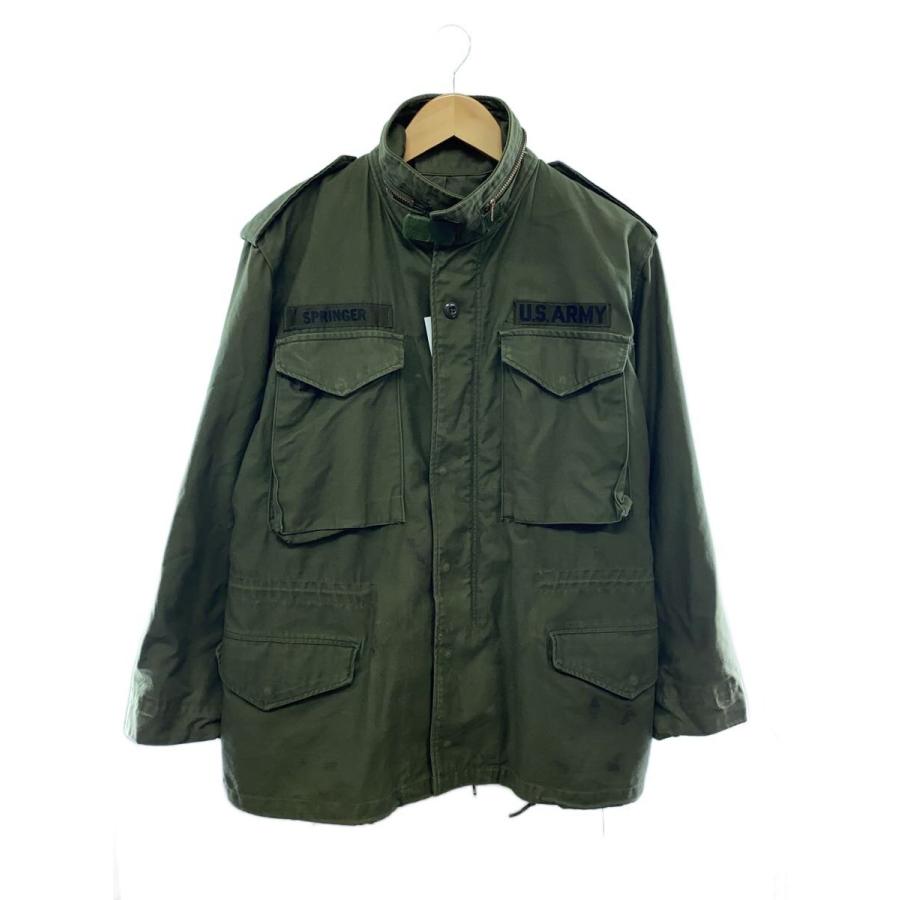 US.ARMY◇70s/M-65/フィールドジャケット/ワッペン/SMALL SHORT/KHK