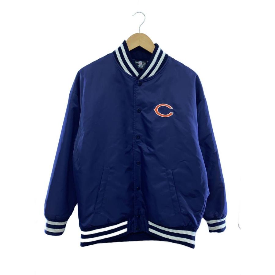 NFL スタジャン NFL TEAM APPAREL◇両面プリント/スタジャン/M/ナイロン/NVY