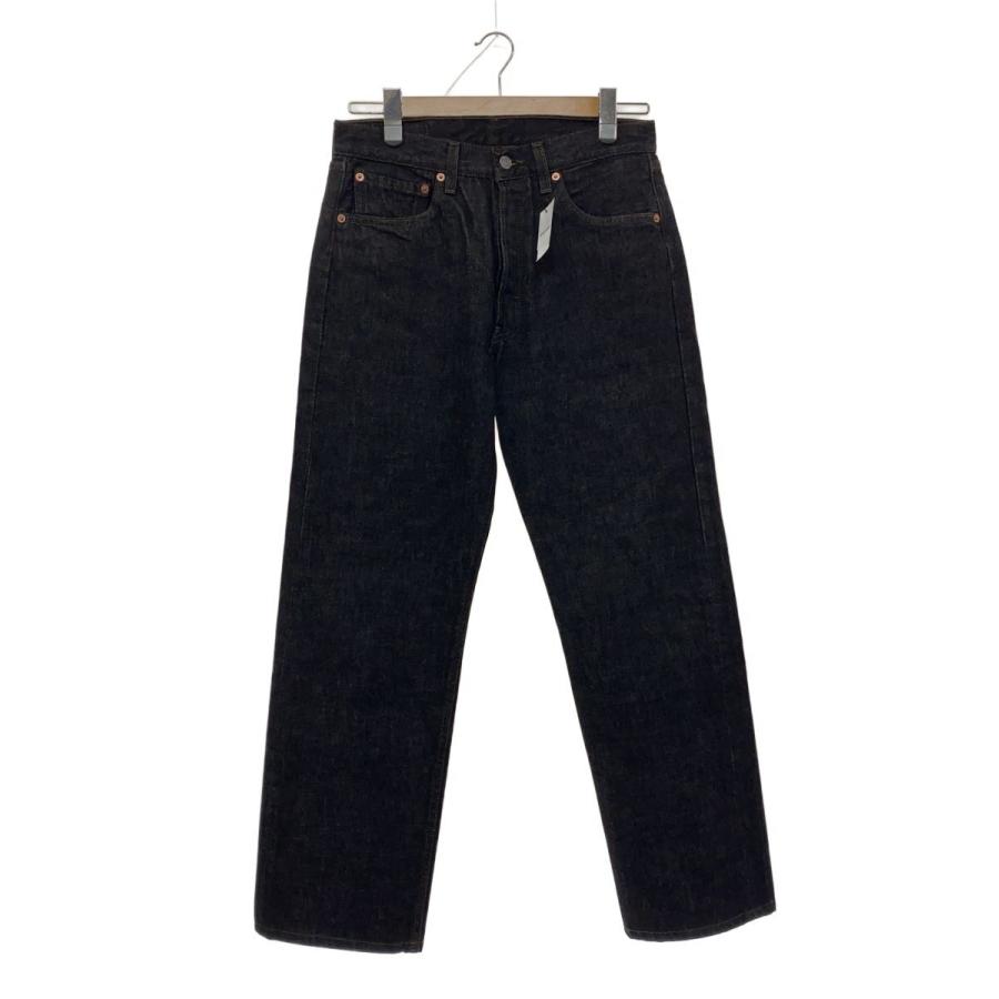 Levi’s 00s USA製 501 ブラックデニム 先染め W34 L32 Levi's◇00s/501/MADE IN USA/先染め/32×34/ブラック// : セカンド
