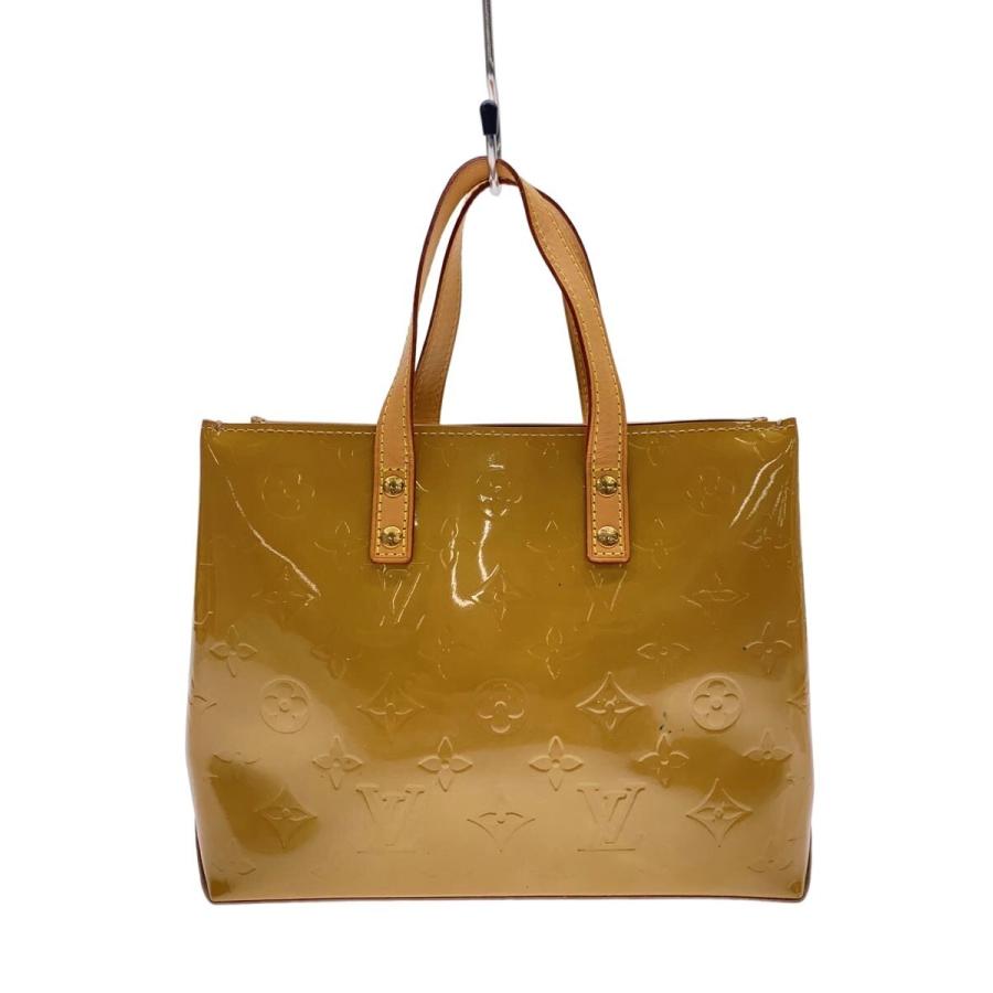 LOUIS VUITTON◇リードPM_モノグラム・ヴェルニ/エナメル/YLW