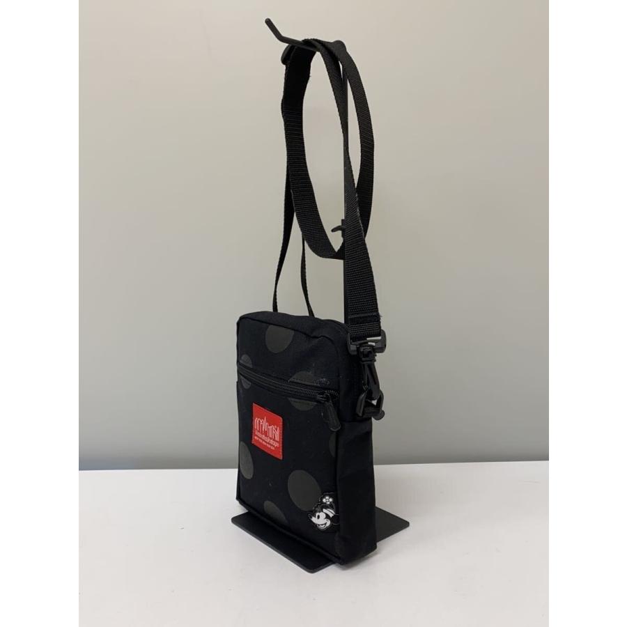 Manhattan Portage◇ショルダーバッグ/BLK/ドット/ミニーマウス