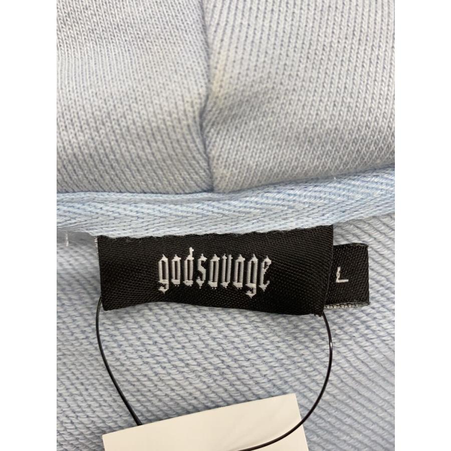 god savage◆セットアップ/L/コットン/BLU_2