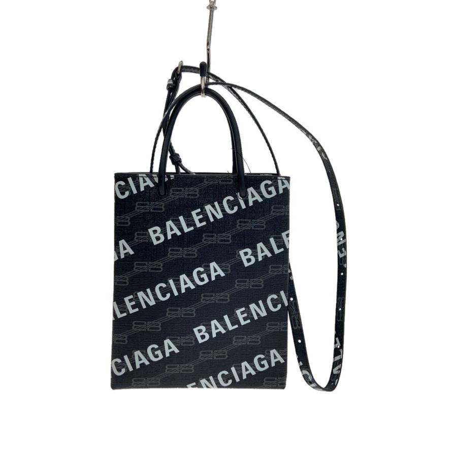 BALENCIAGA◇ショルダーバッグ/--/BLK/総柄/693805・1060・0・568024