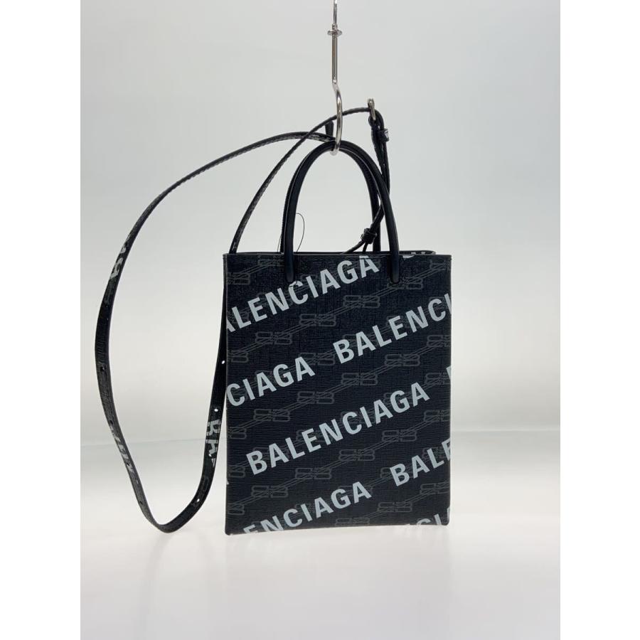 BALENCIAGA◇ショルダーバッグ/--/BLK/総柄/693805・1060・0・568024