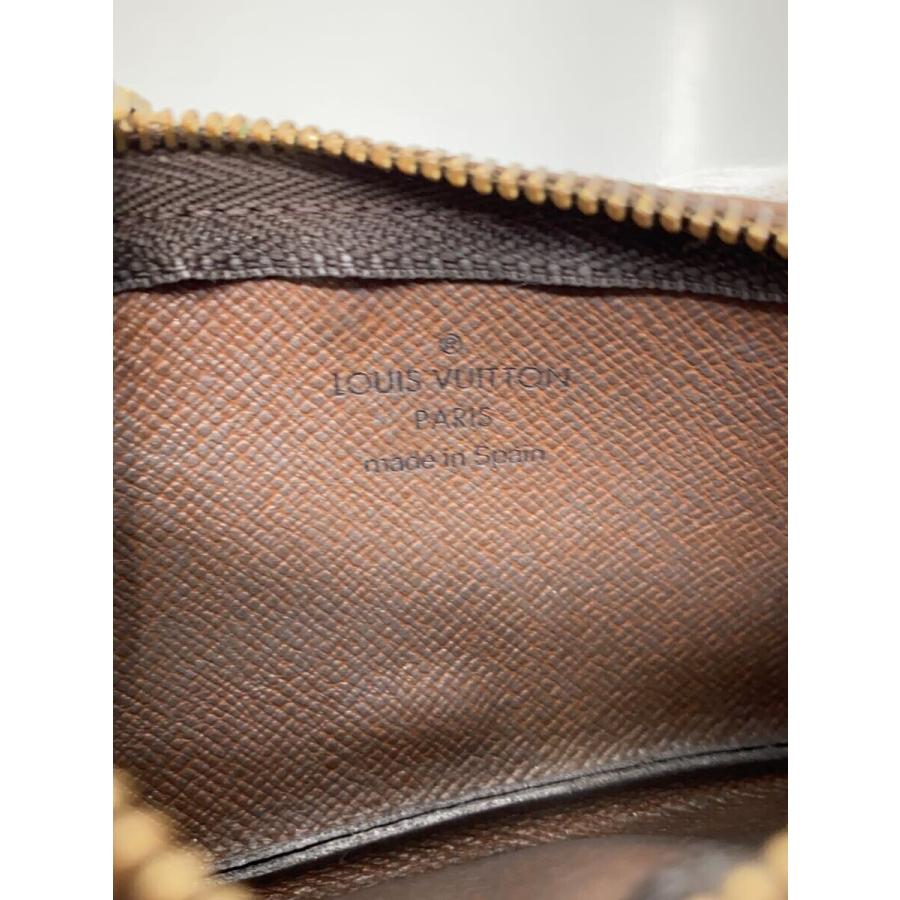 LOUIS VUITTON◇ポシェット・クレ_モノグラム・キャンバス_BRW/PVC/BRW