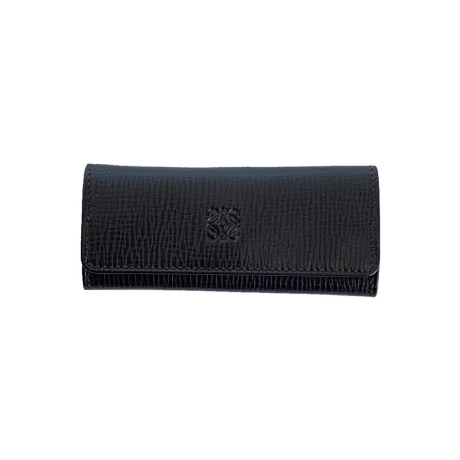 LOEWE◇キーケース/レザー/BRW/無地/レディース : セカンドストリート