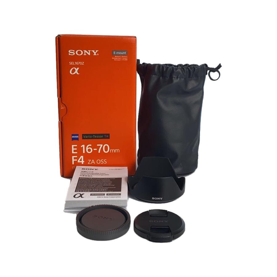 SONY◇レンズ Vario-Tessar T* E 16-70mm F4 ZA OSS SEL1670Z SONY◇レンズ Vario-Tessar T* E 16-70mm F4 ZA OSS SEL1670Z