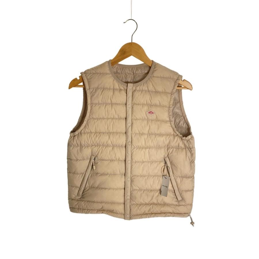 DANTON◇ダウンベスト/M/ナイロン/BEG/KW22-113-02// : セカンド