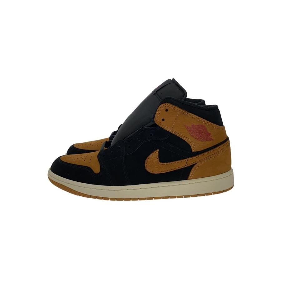 NIKE◇AIR JORDAN 1 MID SE_エア ジョーダン SE/28.5cm/CML/スウェード