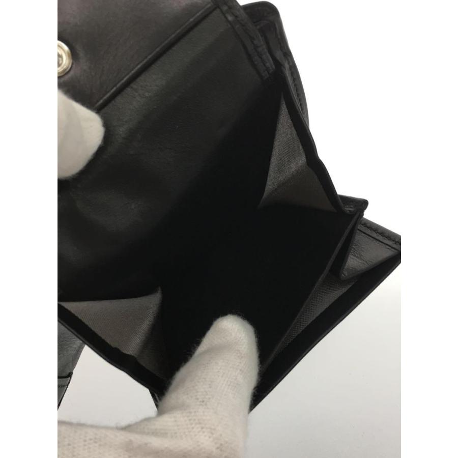SOMES SADDLE◇2つ折り財布/レザー/BLK/メンズ SOMES SADDLE