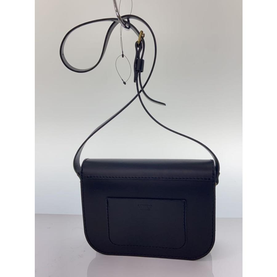 HERZ◇ショルダーバッグ/レザー/BLK : セカンドストリートYahoo!店