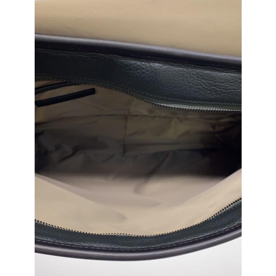 SOMES SADDLE◆ショルダーバッグ/レザー/BLK//_5