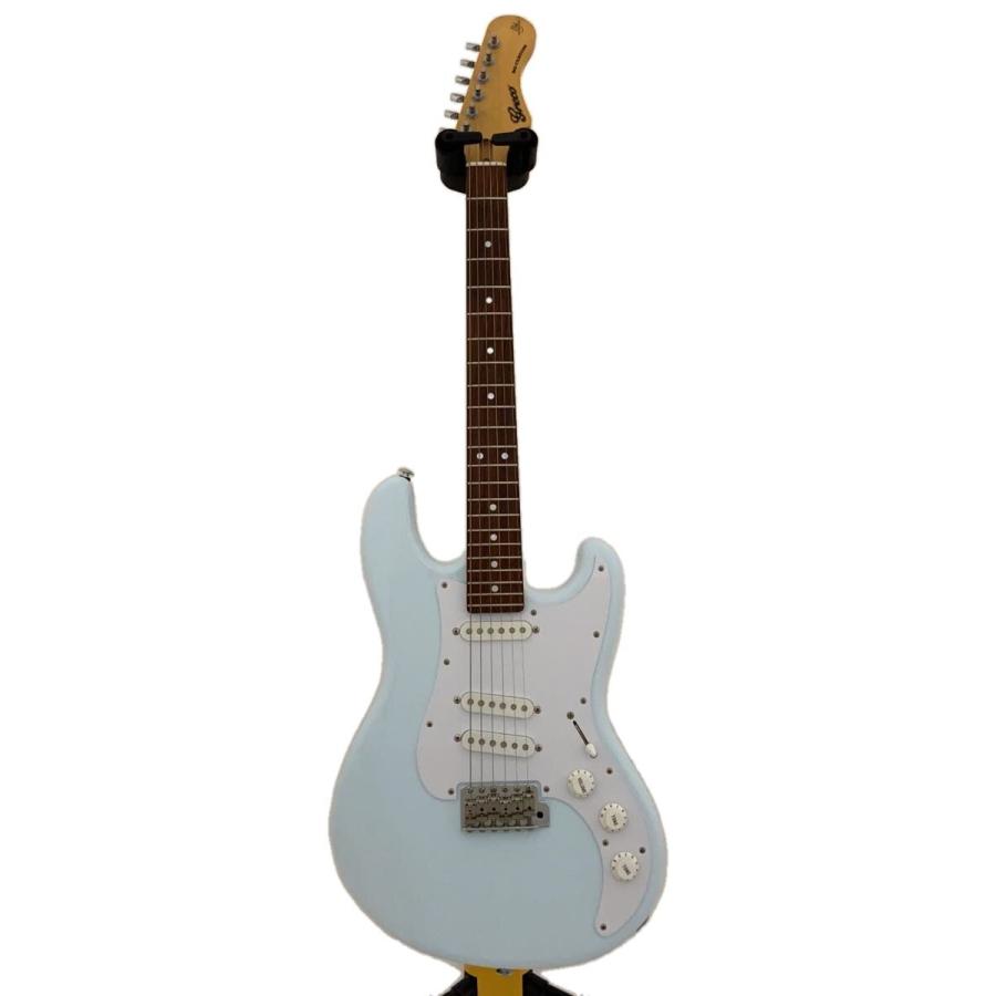 Greco Boogie ストラトキャスタータイプ ギター ネイビー ケース付 Greco◇BG Custom/Blue White/2000s/Boogie/日本製/本体のみ