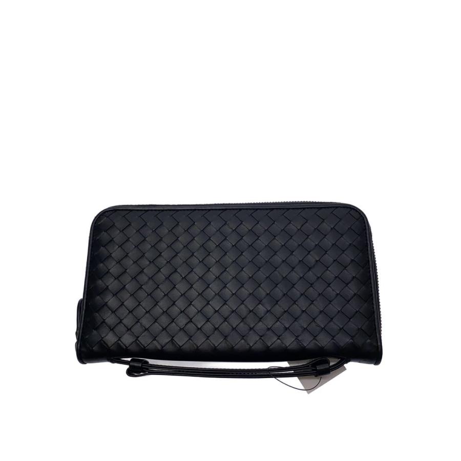 BOTTEGA VENETA セカンドバック ブラック美品 BOTTEGA VENETA◇セカンドバッグ/--/BLK : セカンドストリートYahoo!店